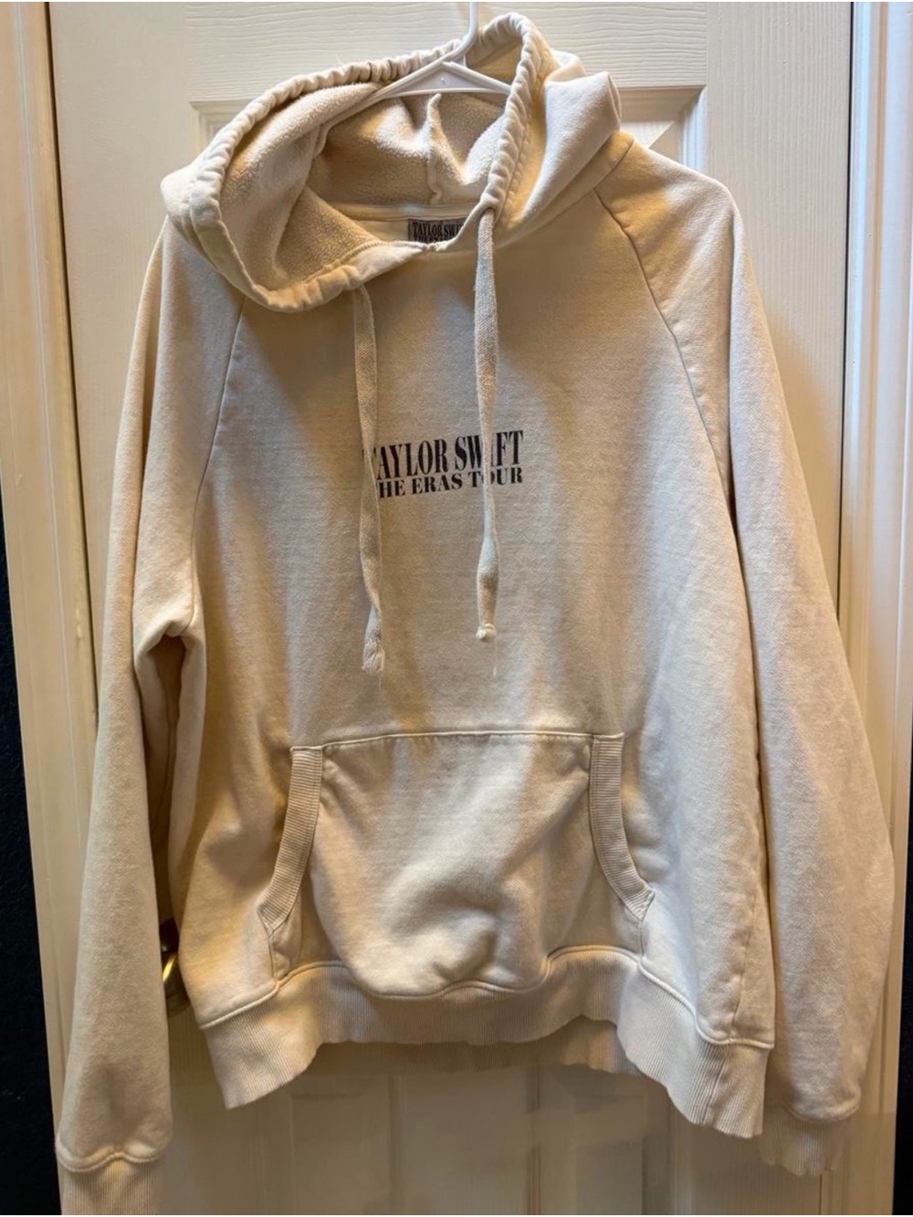 Taylor Swift The Eras Tour Cream Hoodie
